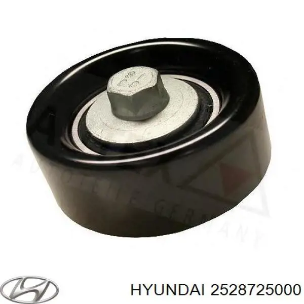2528725000 Hyundai/Kia Ролик приводного ремня, паразитный