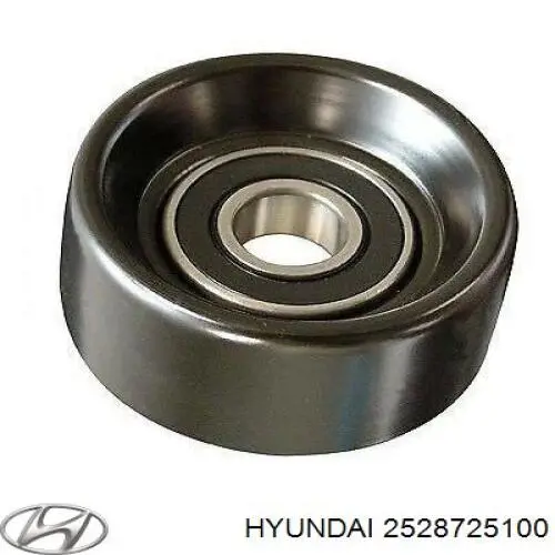 Паразитный ролик приводного ремня Hyundai/Kia 2528725100 цена, от 16.95 USD