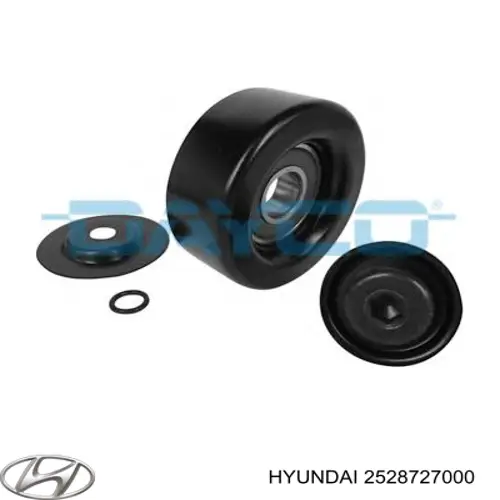 Паразитный ролик 2528727000 Hyundai/Kia