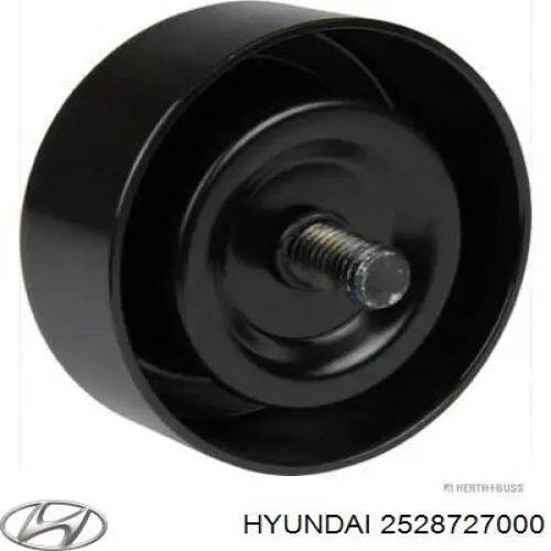 2528727000 Hyundai/Kia Ролик приводного ремня, паразитный
