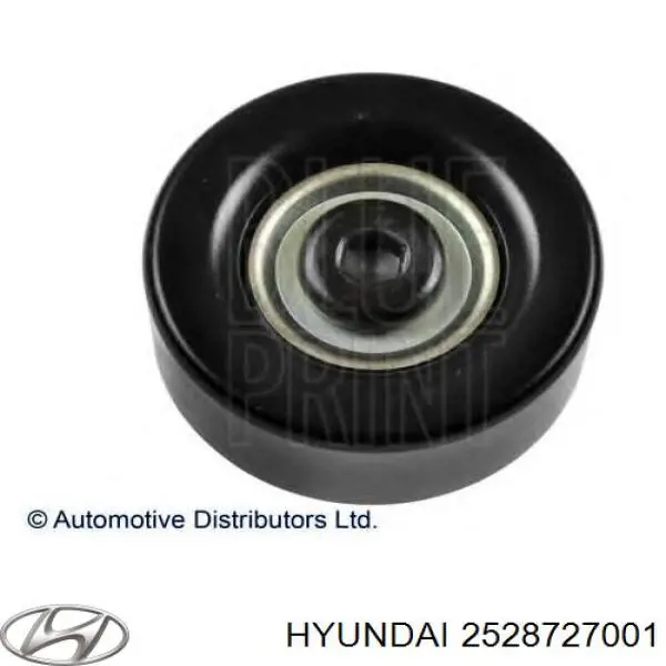 2528727001 Hyundai/Kia Ролик приводного ремня, паразитный