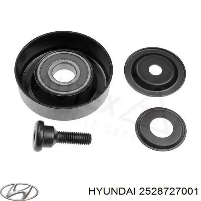 Паразитный ролик приводного ремня Hyundai/Kia 2528727001 цена, от 16.09 USD