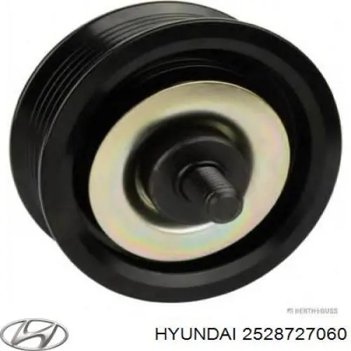 2528727060 Hyundai/Kia Ролик приводного ремня, паразитный