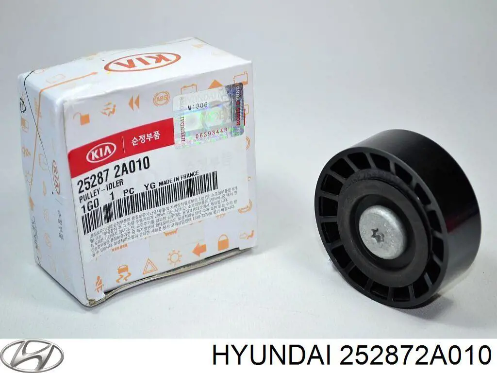 252872A010 Hyundai/Kia rolo parasita da correia de transmissão