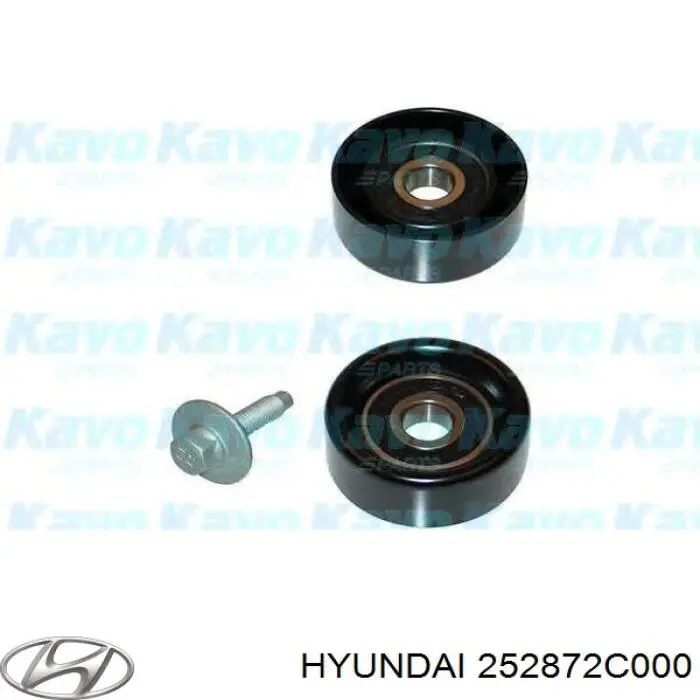 Натяжной ролик Hyundai/Kia 252872C000 цена, от 18.37 USD
