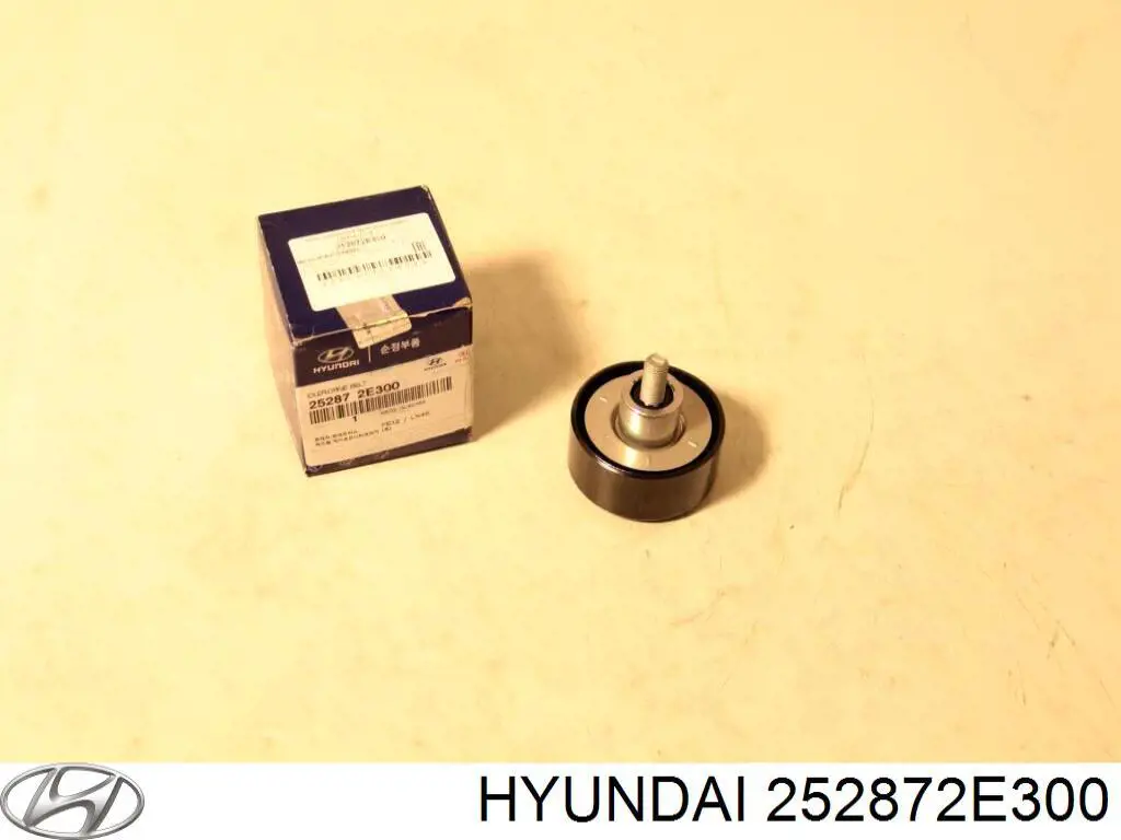 252872E300 Hyundai/Kia rolo de reguladora de tensão da correia de transmissão
