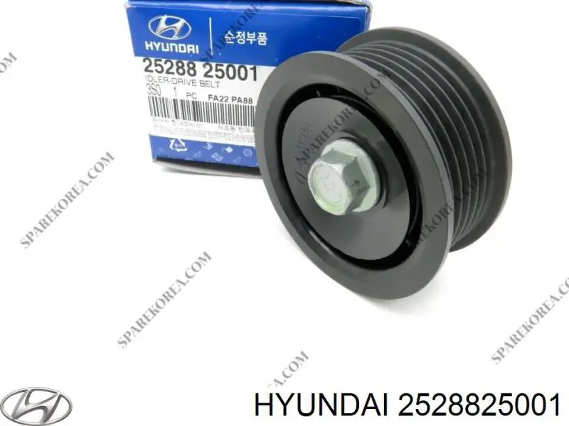 Паразитный ролик 2528825001 Hyundai/Kia
