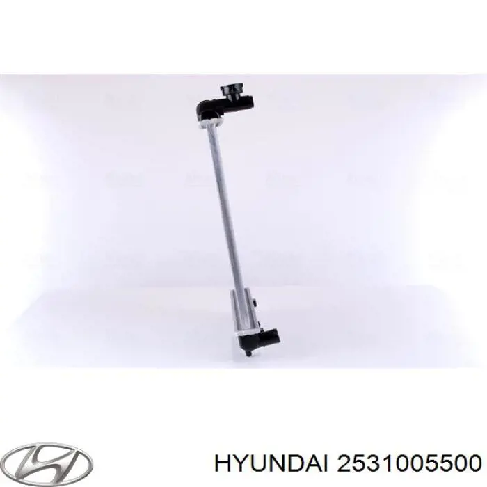 Радиатор охлаждения двигателя Hyundai/Kia 2531005500 цена, от 57.03 USD