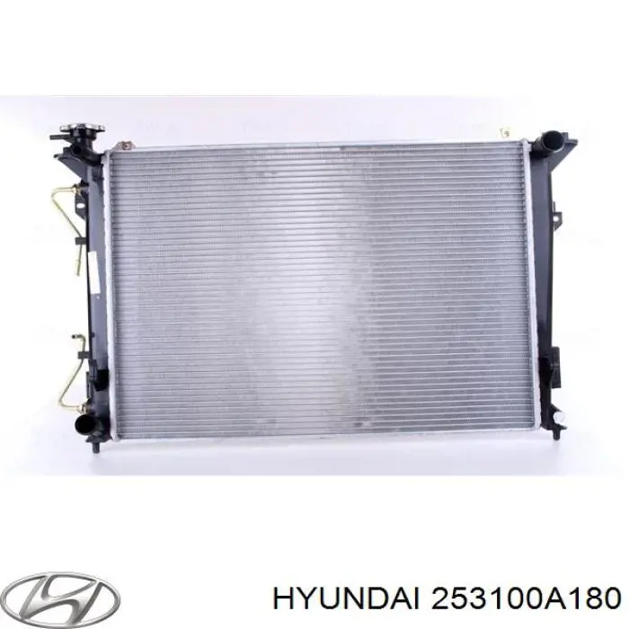 253100A180 Hyundai/Kia Радиатор основной