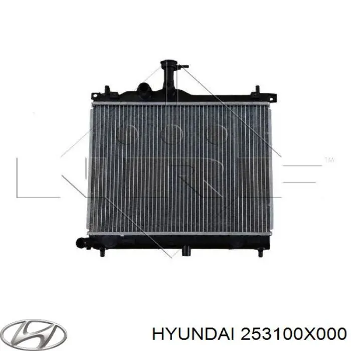 Радиатор 253100X000 Hyundai/Kia