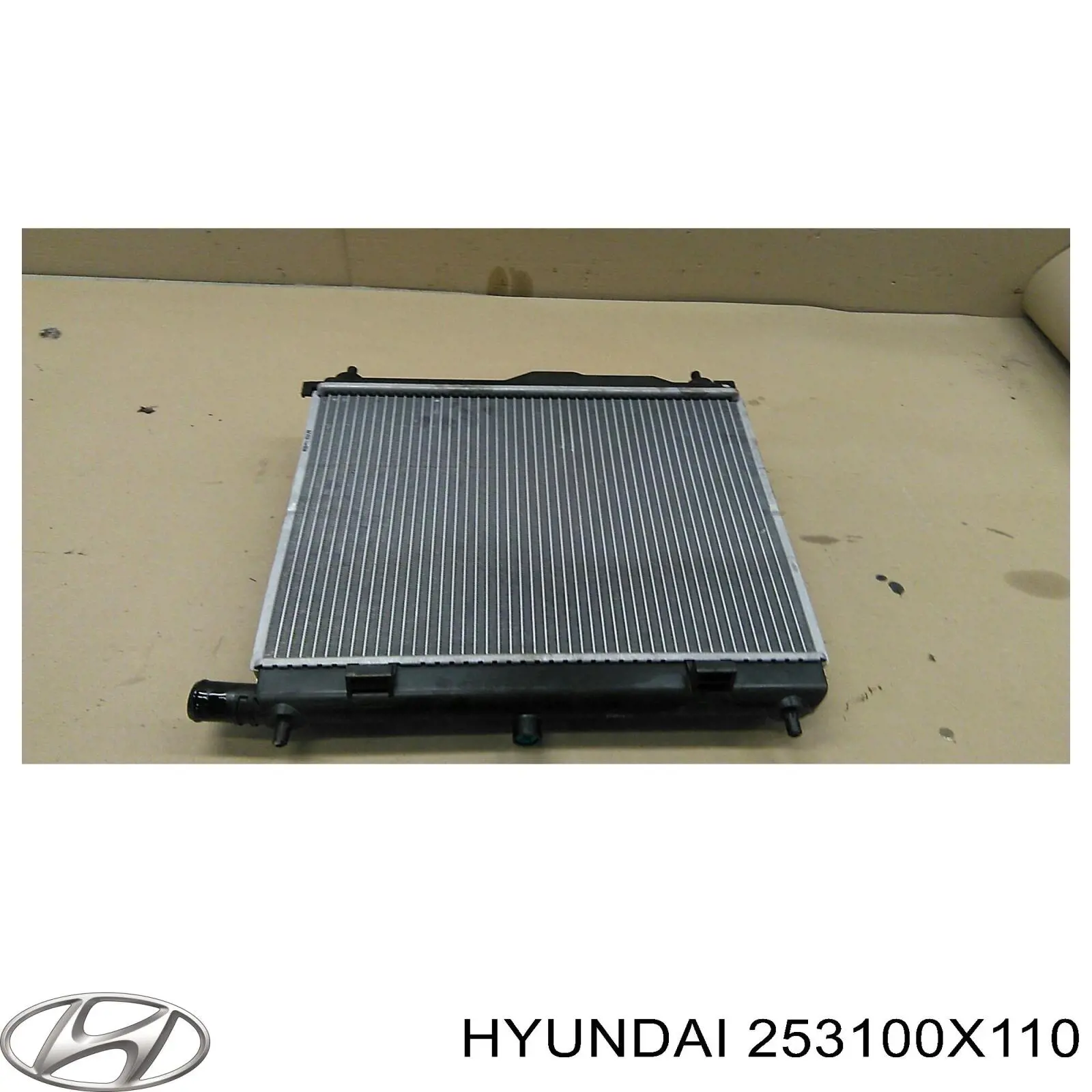 Радиатор охлаждения двигателя Hyundai/Kia 253100X110 цена, от 77.60 USD