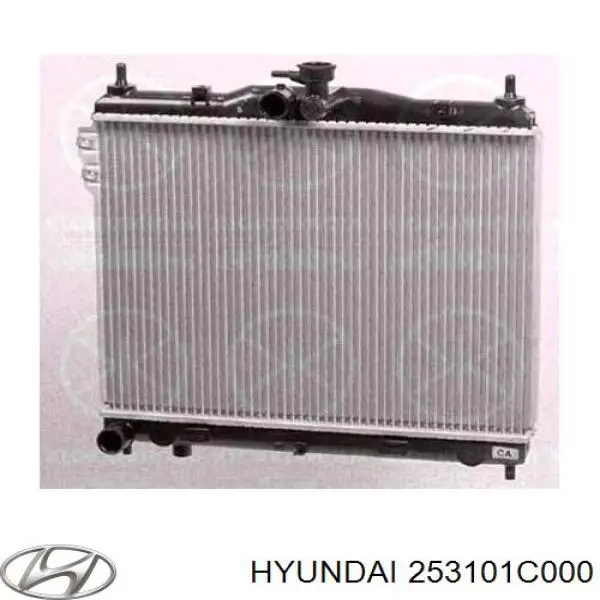 Радиатор 253101C000 Hyundai/Kia