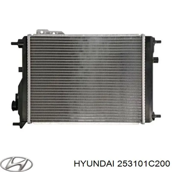 Купить 253101C200 Hyundai/Kia Радиатор водяной