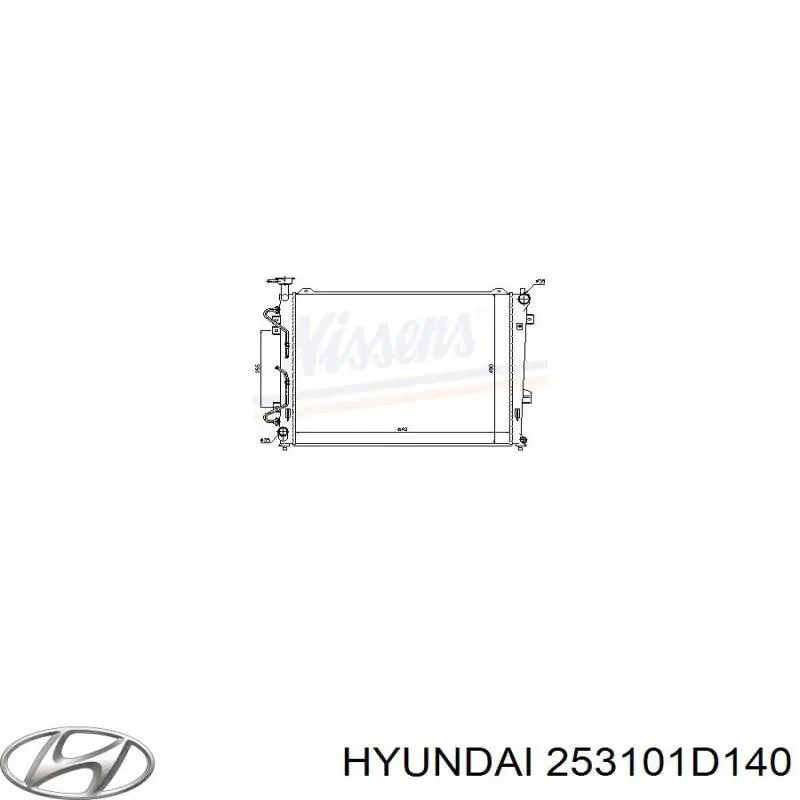 Радиатор 253101D140 Hyundai/Kia