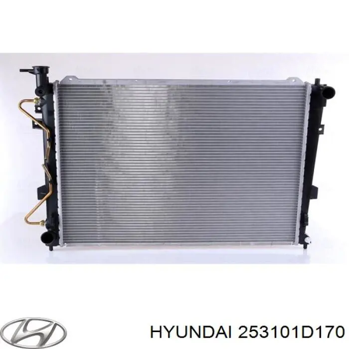Радиатор 253101D170 Hyundai/Kia