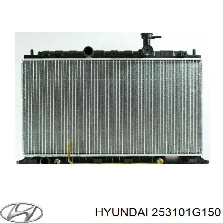 Радиатор охлаждения двигателя Hyundai/Kia 253101G150 цена, от 128.55 USD