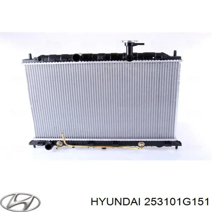 Купить 253101G151 Hyundai/Kia Радиатор водяной