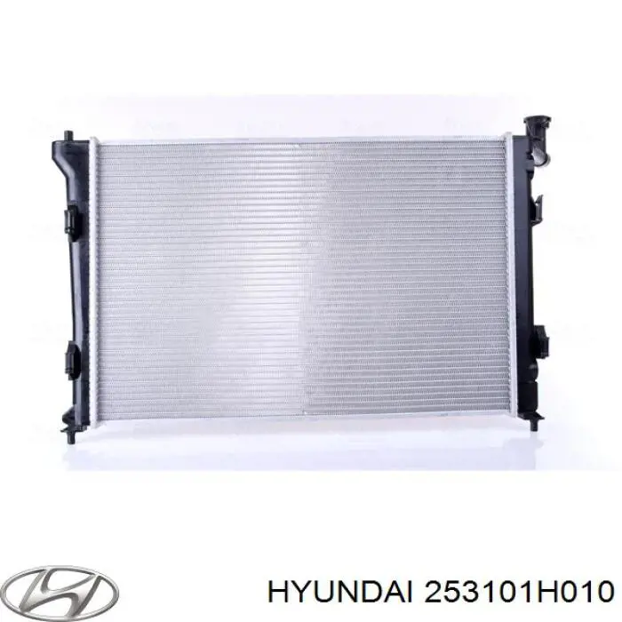 Радиатор охлаждения двигателя Hyundai/Kia 253101H010 цена, от 83.62 USD