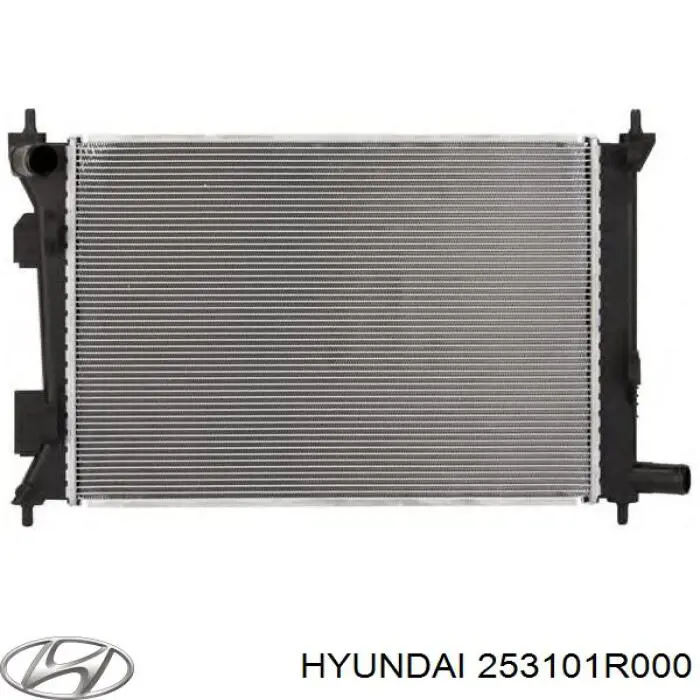 Радиатор охлаждения двигателя Hyundai/Kia 253101R000 цена, от 58.94 USD