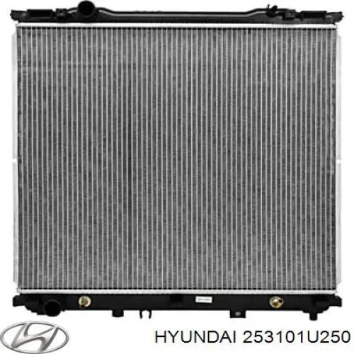 253101U250 Hyundai/Kia Радиатор основной