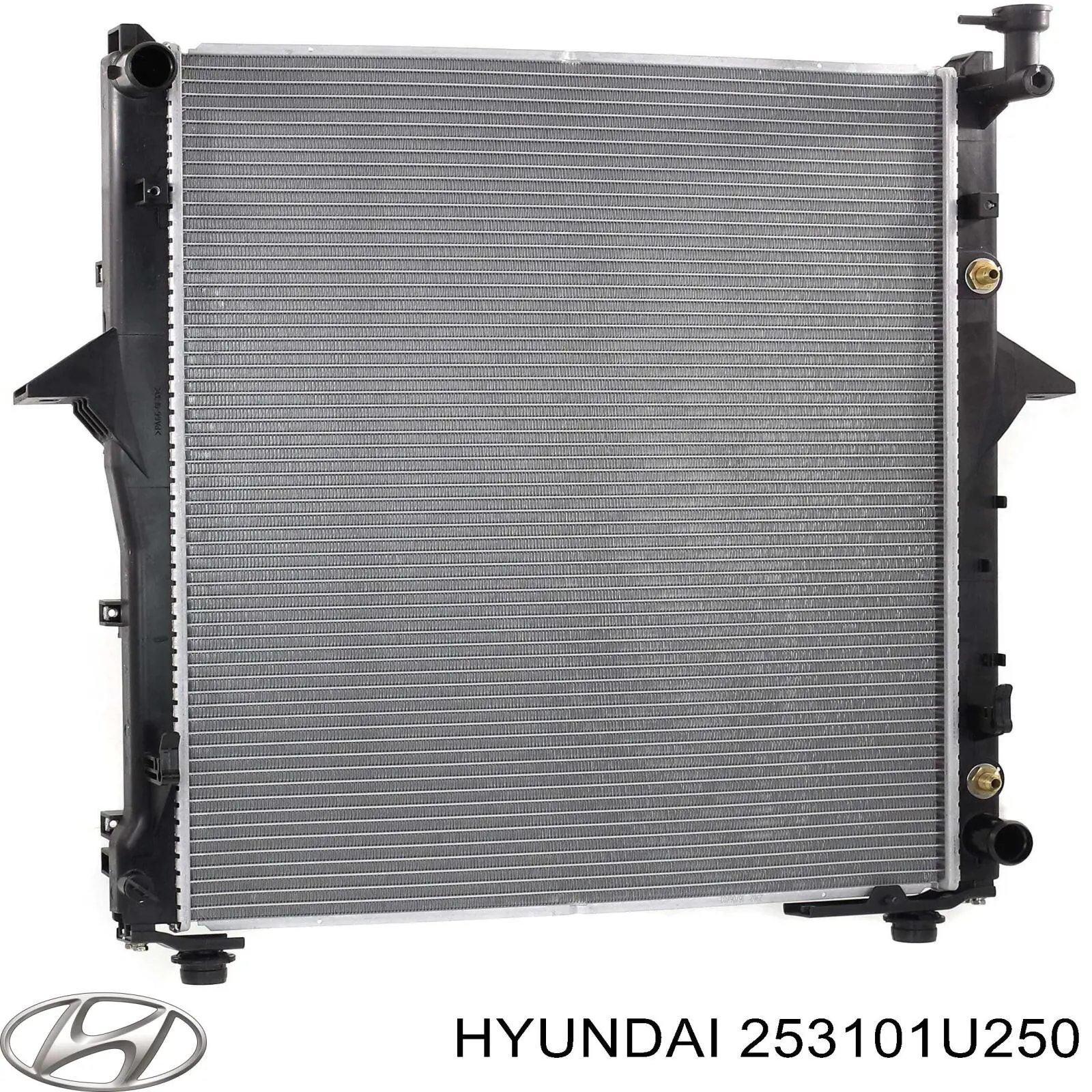Радиатор охлаждения двигателя Hyundai/Kia 253101U250 цена, от 73.16 USD