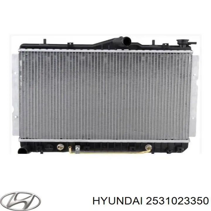 2531023350 Hyundai/Kia радиатор