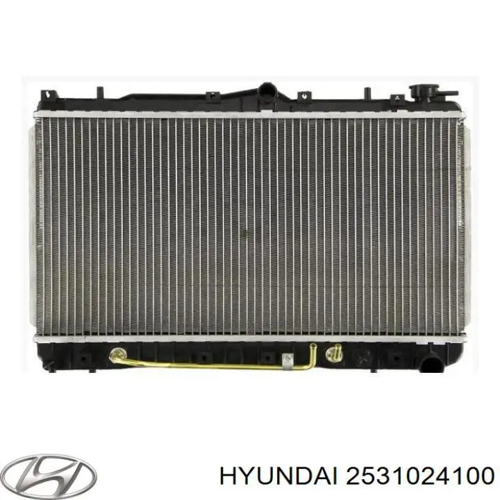 2531024100 Hyundai/Kia радиатор