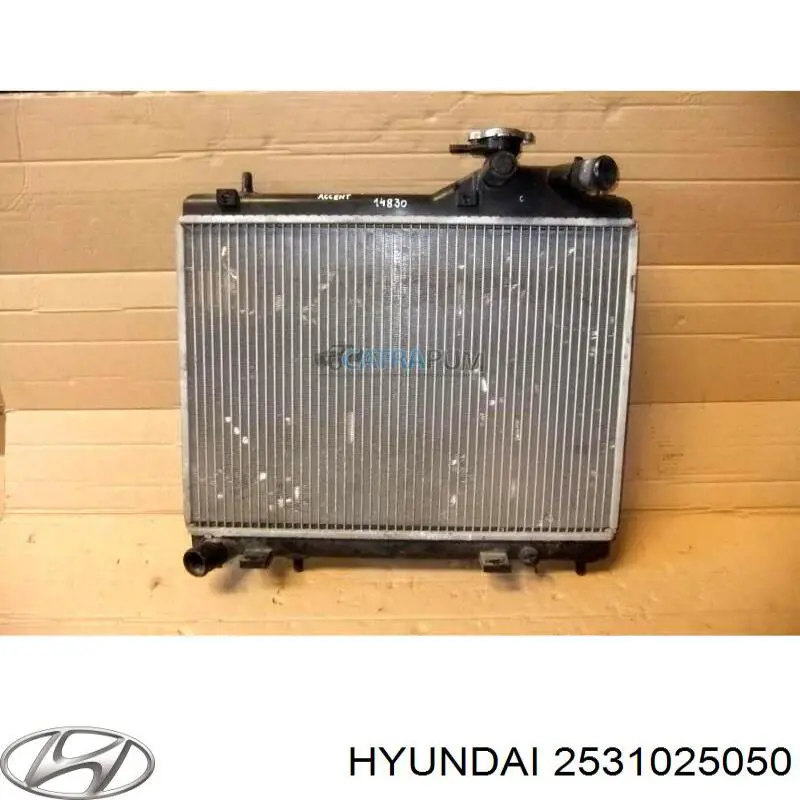 Радиатор 2531025050 Hyundai/Kia