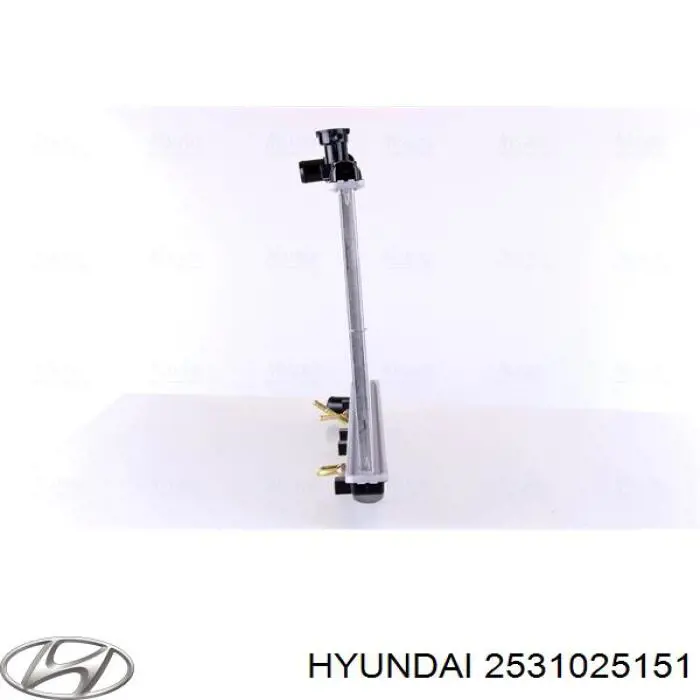 2531025151 Hyundai/Kia радиатор