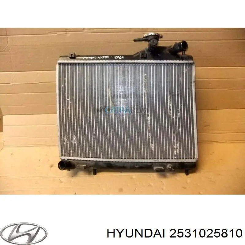 Радиатор 2531025810 Hyundai/Kia