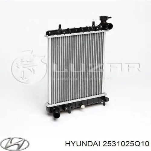 Радиатор 2531025Q10 Hyundai/Kia