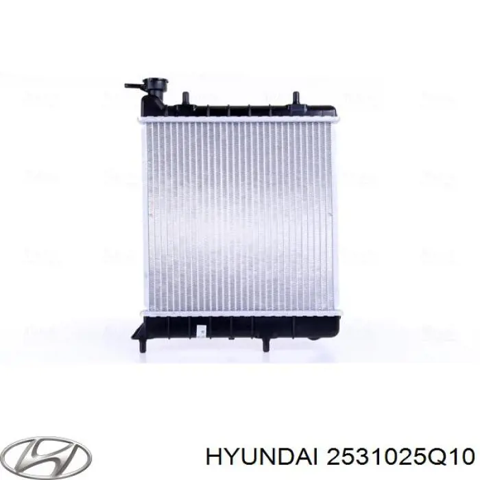 Радиатор охлаждения двигателя Hyundai/Kia 2531025Q10 цена, от 55.17 USD