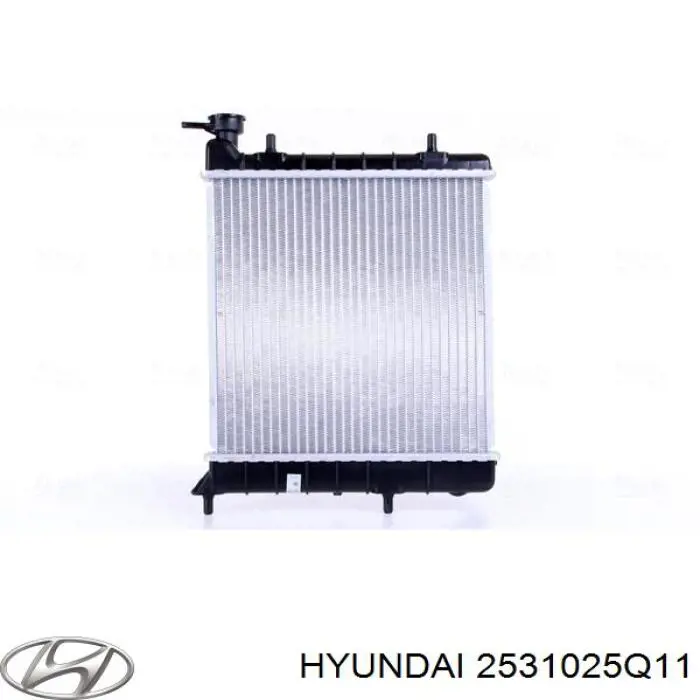 Купить 2531025Q11 Hyundai/Kia Радиатор водяной