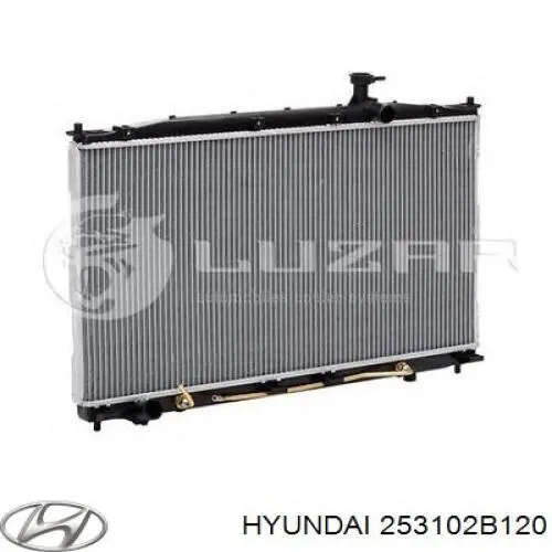 Радиатор 253102B120 Hyundai/Kia