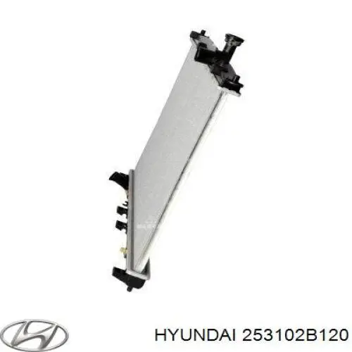 Купить 253102B120 Hyundai/Kia Радиатор водяной