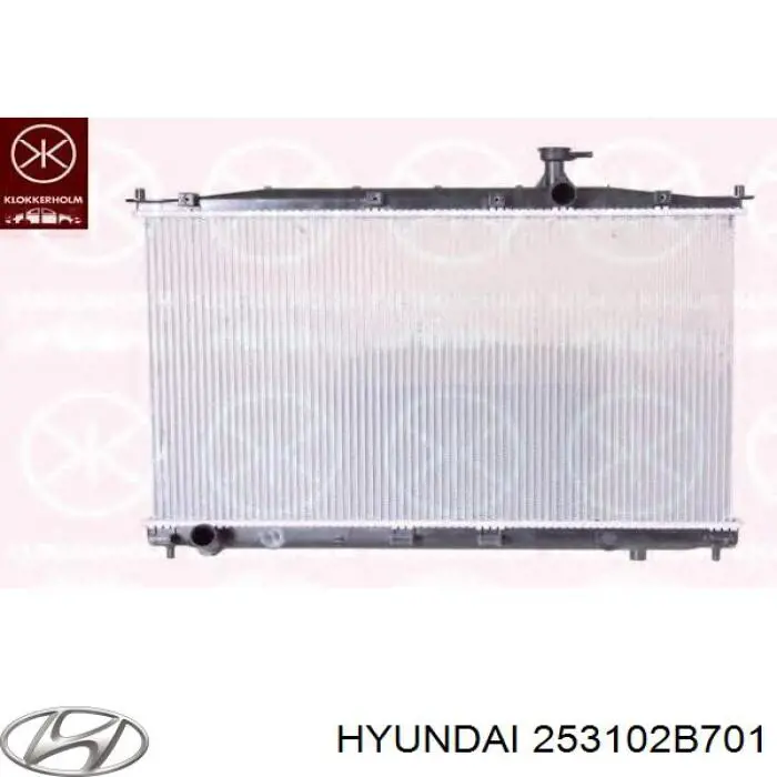 Радиатор 253102B701 Hyundai/Kia