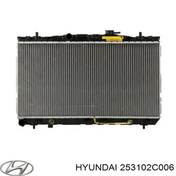 Радиатор 253102C006 Hyundai/Kia