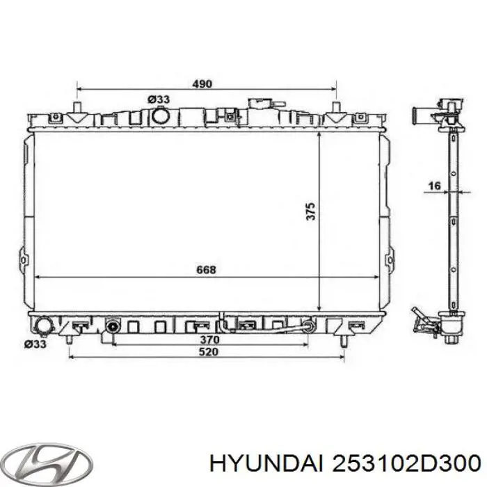  253102D300 Hyundai/Kia