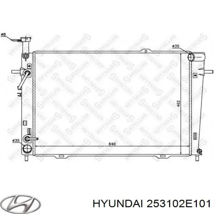 Купить 253102E101 Hyundai/Kia Радиатор водяной