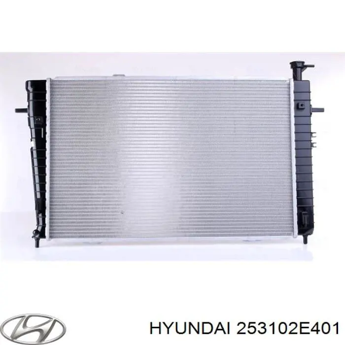 Радиатор 253102E401 Hyundai/Kia