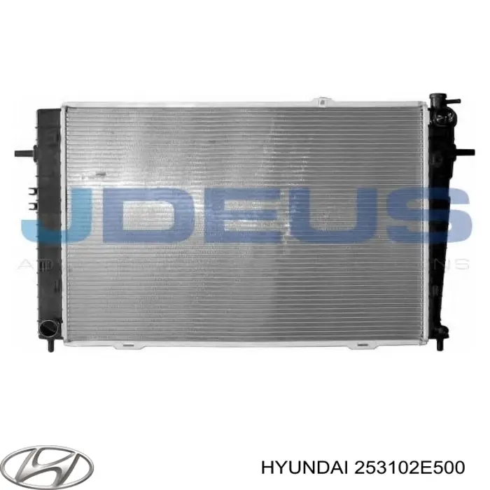 Радиатор охлаждения Hyundai/Kia 253102E500