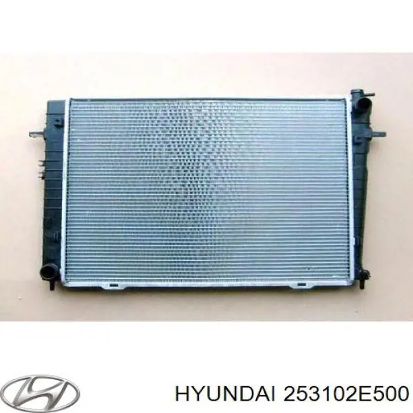 Купить S253102E500 Hyundai/Kia Радиатор водяной