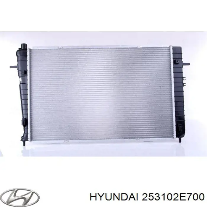 Радиатор охлаждения двигателя Hyundai/Kia 253102E700 цена, от 81.94 USD