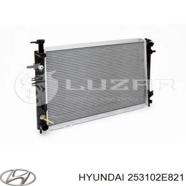 Радиатор 253102E821 Hyundai/Kia