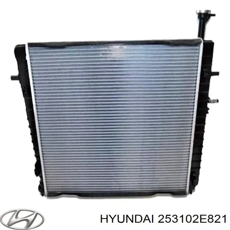 Купить 253102E821 Hyundai/Kia Радиатор водяной