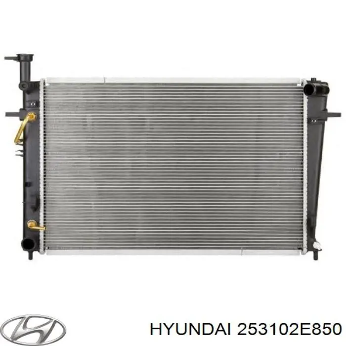 253102E850 HYUNDAI Radiador original y equivalente