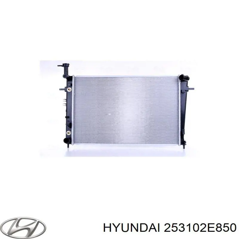Купить 253102E850 Hyundai/Kia Радиатор водяной