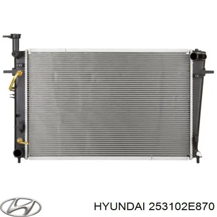 Купить 253102E870 Hyundai/Kia Радиатор водяной