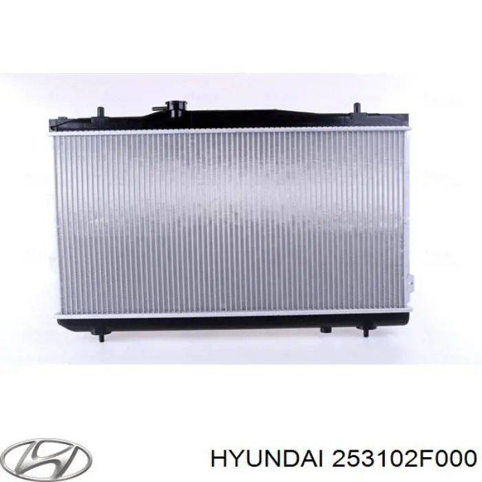 Купить 253102F000 Hyundai/Kia Радиатор водяной