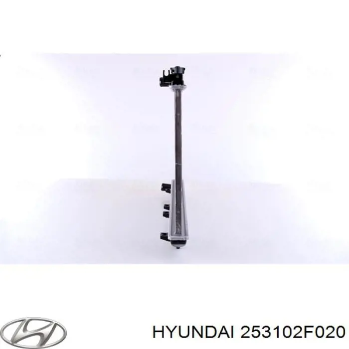 Радиатор охлаждения двигателя Hyundai/Kia 253102F020 цена, от 68.80 USD